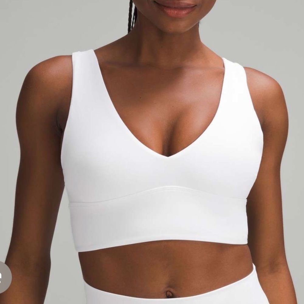 Lululemon Athletica align White Sports Bra C/D